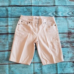 Christopher & Banks Stretch Neutral Striped shorts